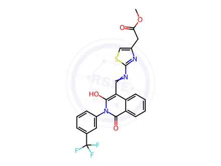 Chemical structure of WAY-117345
