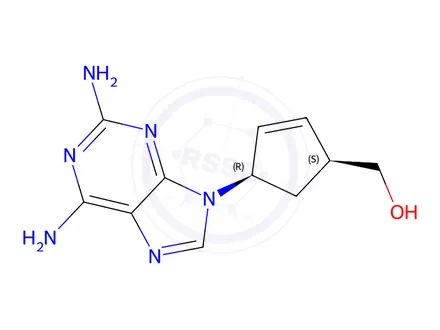 Chemical structure of Abacavir Related Compound A