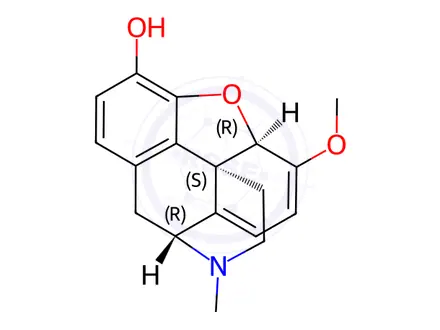 Chemical structure of Codeine EP Impurity L