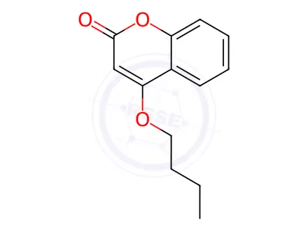 Chemical structure of 4-Butoxy-2H-1-benzopyran-2-one