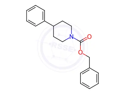 Chemical structure of Benzyl 4-Phenylpiperidine-1-carboxylate