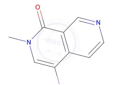 Chemical structure of 4-Iodo-2-methyl-2,7-naphthyridin-1(2H)-one