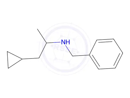 Chemical structure of N-benzyl-1-cyclopropylpropan-2-amine