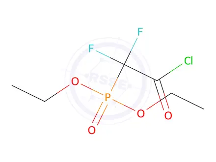 Chemical structure of (Chlorocarbonyldifluoromethyl)phosphonic aciddiethyl ester