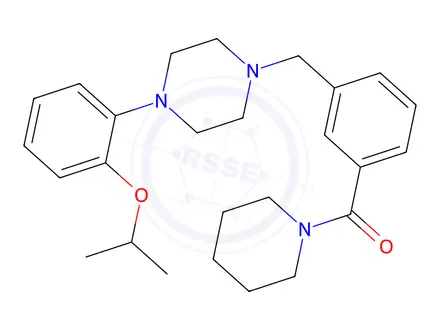 Chemical structure of Mazapertine