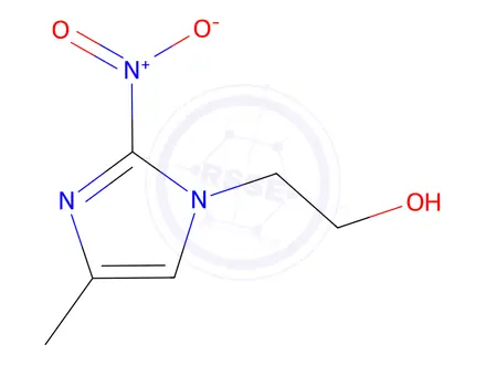 Chemical structure of 4-Methyl-2-nitro-1H-imidazole-1-ethanol
