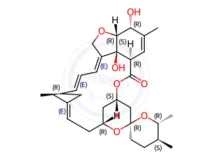 Chemical structure of Milbemycin