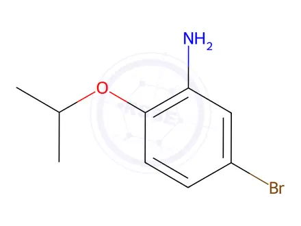 Chemical structure of 5-Bromo-2-(propan-2-yloxy)aniline