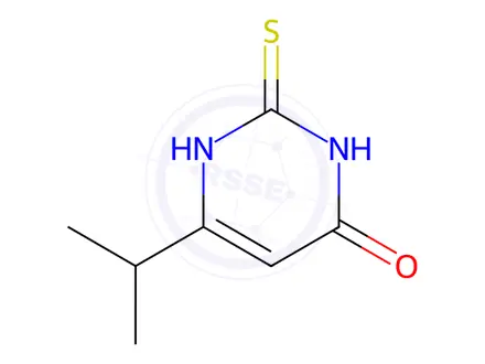 Chemical structure of Propylthiouracil Impurity 3