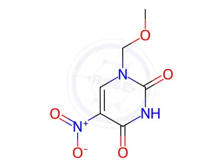 Chemical structure of Uracil Impurity 70