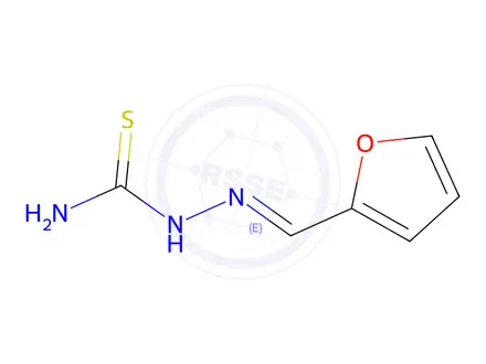 Chemical structure of [(furan-2-ylmethylidene)amino]thiourea