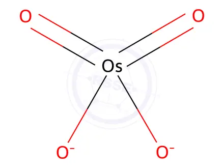 Chemical structure of POTASSIUM OSMATE(VI) DIHYDRATE