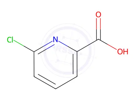 Chemical structure of 6-Chloro-2-picolinic acid