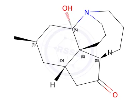 Chemical structure of Fawcettimine