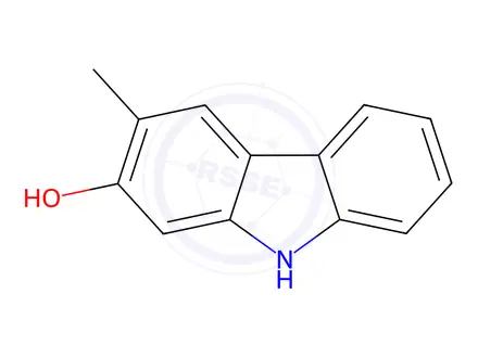 Chemical structure of 3-Methyl-9H-carbazol-2-ol