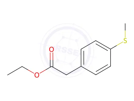 Chemical structure of Ethyl (4-methylthiophenyl)acetate