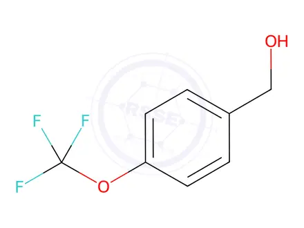 Chemical structure of (4-(trifluoromethoxy)phenyl)methanol
