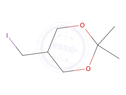 Chemical structure of 5-(Iodomethyl)-2,2-dimethyl-1,3-dioxane