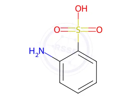 Chemical structure of 2-Aminobenzenesulfonic acid Solution in Methanol