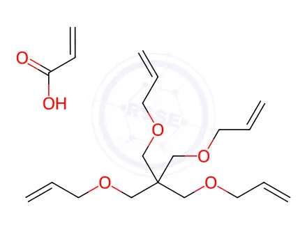Chemical structure of acrylic acid-allyl pentaerythritol copolymer