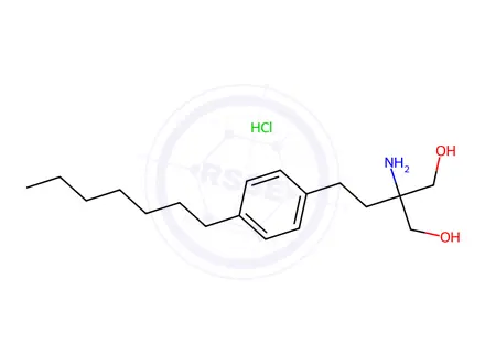 Chemical structure of Fingolimod Hydrochloride Impurity 6 Hydrochloride (Fingolimod Hydrochloride EP Impurity B Hydrochloride)