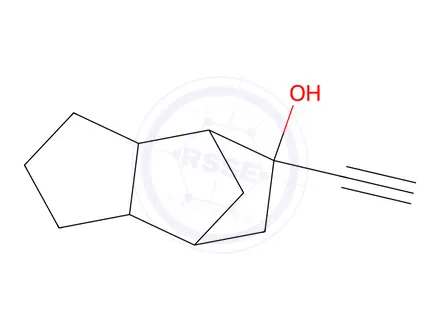 Chemical structure of 5-Ethynyloctahydro-1h-4,7-methanoinden-5-ol