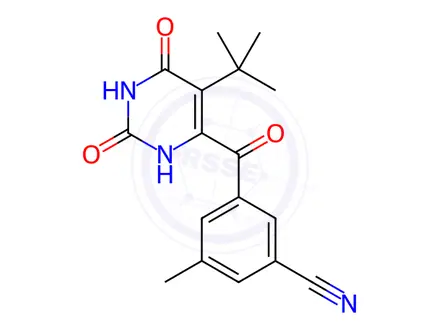 Chemical structure of Ainuovirine Impurity 1