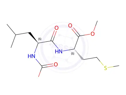 Chemical structure of BOC-LEU-MET-OME