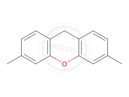 Chemical structure of 3,6-dimethyl-9H-xanthene