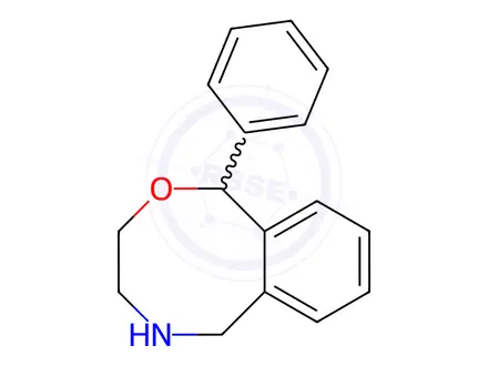 Chemical structure of N-Desmethyl Nefopam