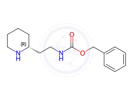 Chemical structure of benzyl 2-(piperidin-2-yl)ethylcarbamate