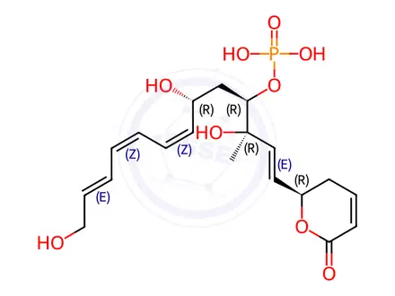 Chemical structure of Fostriecin