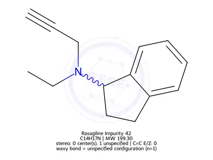 Chemical structure of Rasagiline Impurity 74