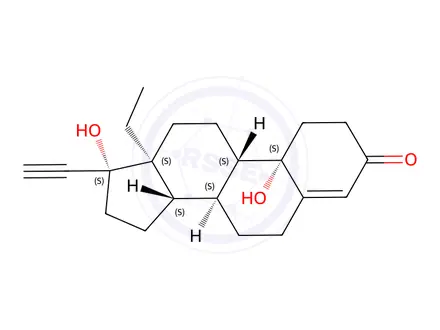 Chemical structure of Levonorgestrel EP Impurity I