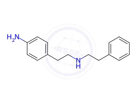 Chemical structure of Mirabegron Impurity 9 Monomer