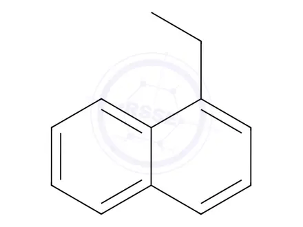 Chemical structure of 1-Ethylnaphthalene