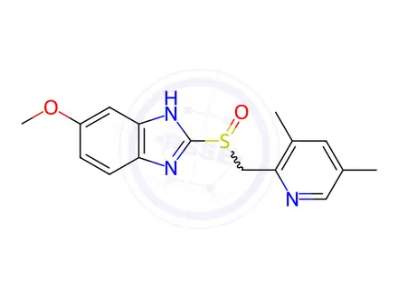 Chemical structure of Esomeprazole Impurity B
