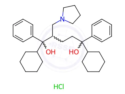 Chemical structure of Procyclidine Impurity 1 HCl Salt