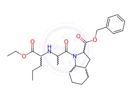 Chemical structure of Perindopril Benzyl Ester