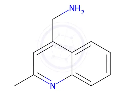 Chemical structure of [(2-Methylquinolin-4-yl)methyl]amine hydrochloride