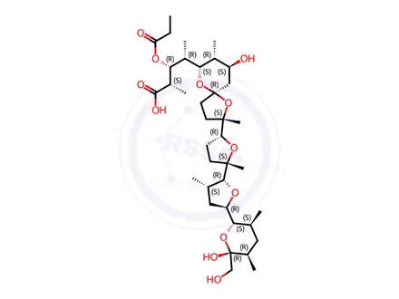 Chemical structure of Laidlomycin