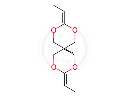Chemical structure of 3,9-Diethylidene-2,4,8,10-tetraoxaspiro[5.5]undecane