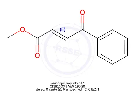 Chemical structure of Perindopril Impurity 117