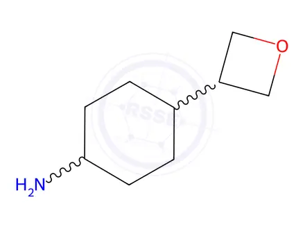 Chemical structure of 4-(Oxetan-3-yl)cyclohexanamine