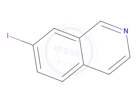 Chemical structure of 7-Iodoisoquinoline