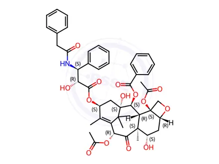Chemical structure of Paclitaxel EP Impurity P
