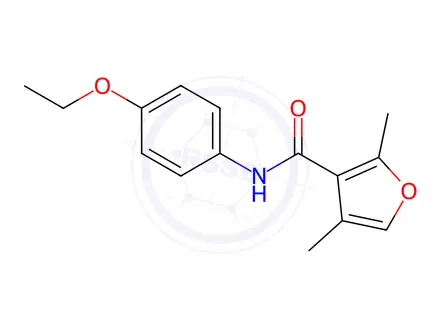Chemical structure of N-(4-Ethoxyphenyl)-2,4-dimethylfuran-3-carboxamide