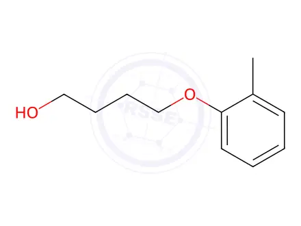 Chemical structure of 4-(O-tolyloxy)butan-1-ol