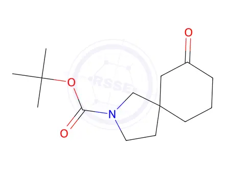 Chemical structure of tert-butyl 7-oxo-2-azaspiro[4.5]decane-2-carboxylate