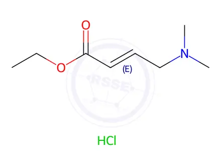 Chemical structure of (E)-4-dimethylamino Crotonate Hydrochloride